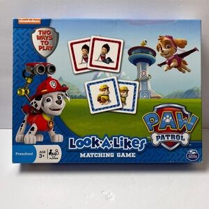 Spin Master Paw Patrol Matching Game 72 tiles with box